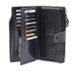 Великий шкіряний гаманець портмоне багато відділів А03-КТ-10221 Коричневий