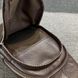 Мужская кожаная сумка через плечо вертикальный карман спереди С21-КТ-4005 Чорна