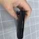 Маленький гаманець шкіряний візерунок змії С37-КТ-10206-З Чорний