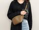 стильна жіноча сумка з вушками плетений ланцюжок на плече А-1853 Чорна