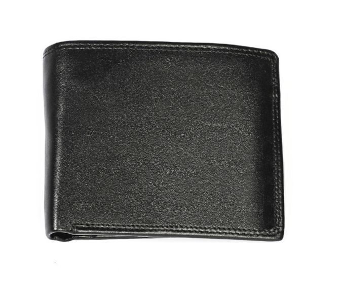 Шкіряний невеликий чоловічий гаманець портмоне А03-КТ-10246 Коричневий