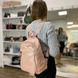Стильний шкіряний рюкзак із кишенею спереду С67-КТ-2884 Рожевий