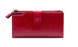 Великий шкіряний гаманець портмоне багато відділів А03-КТ-10221 Фуксія