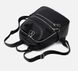 Модний міський рюкзак з двома кишенями спереду А05-0581 Чорний