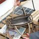 Кожаная сумка квадратная форма два ремешка в комплекте С101-КТ-4221 Черная