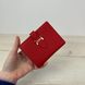 Міні шкіряний гаманець з клапаном 6906-КТ-10305 Червоний