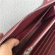 Великий шкіряний гаманець на блискавці фактура крокодил С37-КТ-10265 Чорний