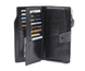 Большой кожаный кошелек портмоне много отделов А03-КТ-10221 Красный