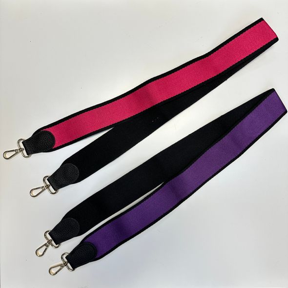 Ремень для сумки, плечевой пояс, широкий ремешок на плечо арт.1004 Фиолетовый