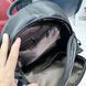 М'який шкіряний рюкзак з карманом спереду С70-КТ-2802 Чорний