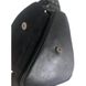 Шкіряна чоловіча сумка барсетка через плече з клапаном С40-КТ-4004 Чорна