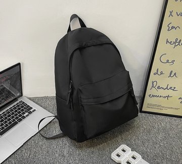 Стильный городской текстильный рюкзак универсальный А-0578 Черный