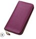Шкіряний великий гаманець прямокутне портмоне на блискавці А03-КТ-10243 Рожевий