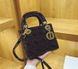 Жіноча стильна сумка Lady лакова А04-0326 Чорна