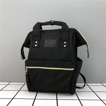 Текстильный рюкзак с ручками и шлейками С71-0584 Черный
